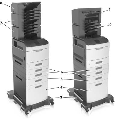 Right Tray Selection